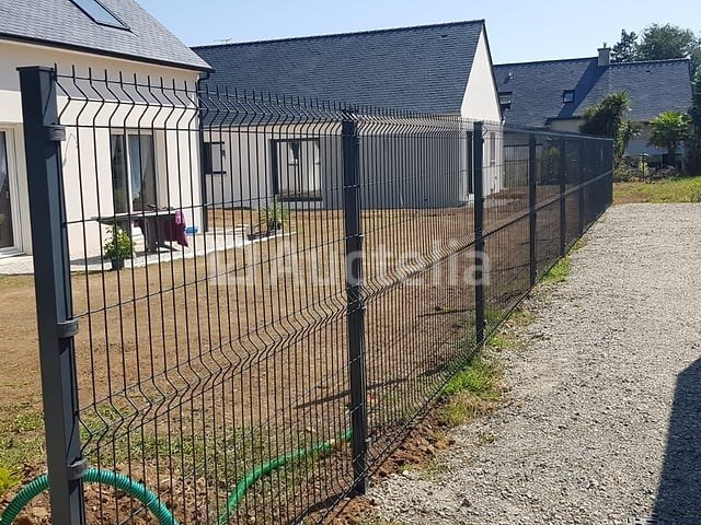 Complete 50m 3d hekkit ht 1030 ral grey 7016 - afbeelding 1 van  7