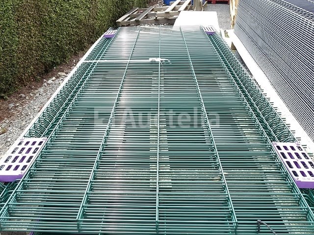 Complete 50m 3d hekset ht 1230 ral grijs 7016 - afbeelding 3 van  7