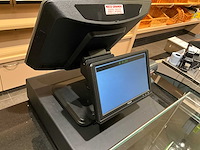 Complete kassaset / pos systeem - labelprinter - weegschaal - muntenteller - afbeelding 12 van  14