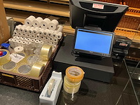 Complete kassaset / pos systeem - labelprinter - weegschaal - muntenteller - afbeelding 3 van  14