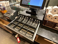 Complete kassaset / pos systeem - labelprinter - weegschaal - muntenteller - afbeelding 9 van  14