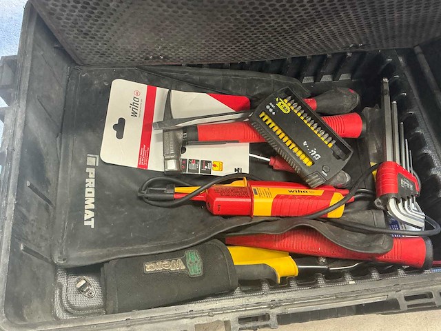 Complete koffer wiha geïsoleerd handgereedschap - afbeelding 8 van  10