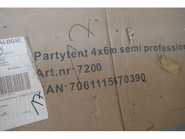 Complete partytent - afbeelding 5 van  5