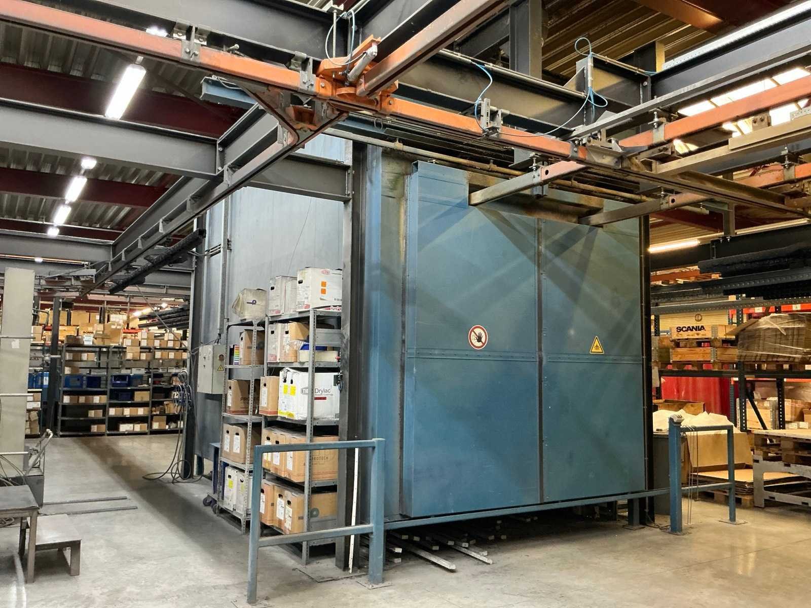 Complete poedercoatinginstallatie en diversen