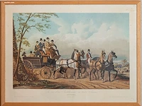 Complete reeks van 4 antieke franse... - afbeelding 2 van  4