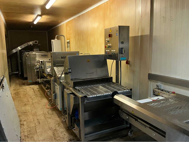 Complete rondo industriële deegverwerkingslijn – bouwjaar 2011 – smartline - afbeelding 1 van  41