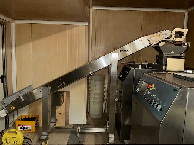 Complete rondo industriële deegverwerkingslijn – bouwjaar 2011 – smartline - afbeelding 9 van  41