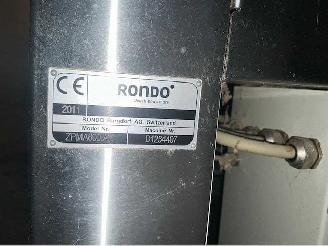 Complete rondo industriële deegverwerkingslijn – bouwjaar 2011 – smartline - afbeelding 35 van  41