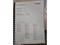 Complete rondo industriële deegverwerkingslijn – bouwjaar 2011 – smartline - afbeelding 30 van  41