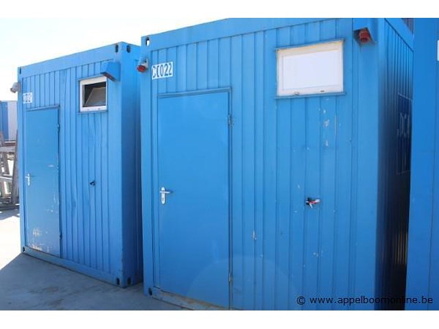 Complete sanitair container - afbeelding 1 van  3