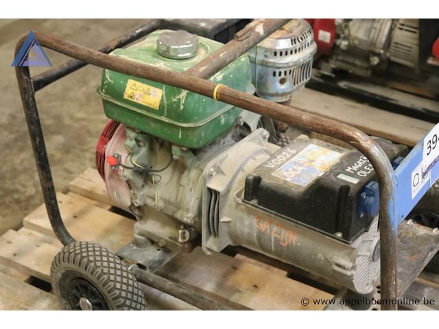 Compressor - honda - gx160 stroomgenerator - yanmar - m3-7500 - afbeelding 2 van  3