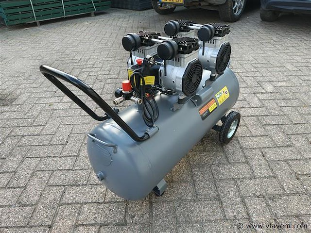 Compressor 100 liter olievrij - afbeelding 10 van  15