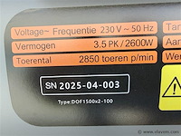 Compressor 100 liter olievrij - afbeelding 6 van  15