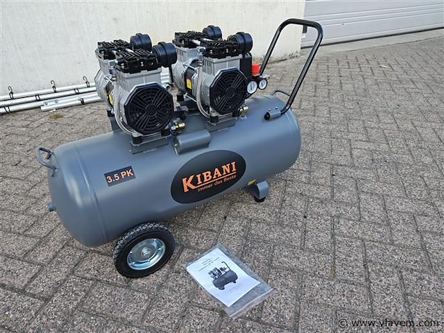 Compressor 100 liter olievrij - afbeelding 1 van  15
