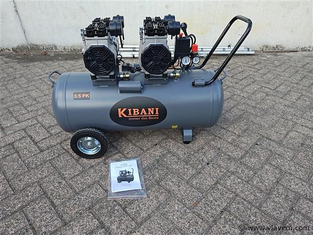 Compressor 100 liter olievrij - afbeelding 8 van  15