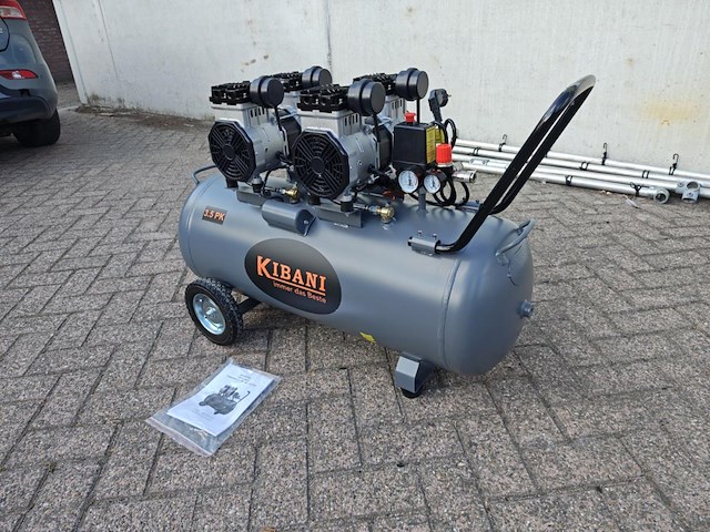 Compressor 100 liter olievrij - afbeelding 9 van  15