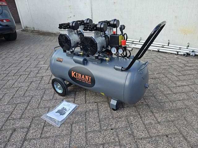 Compressor 100 liter olievrij - afbeelding 9 van  15