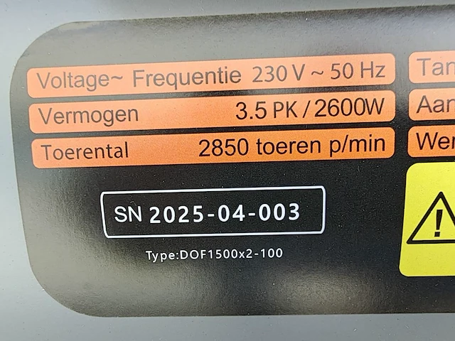 Compressor 100 liter olievrij - afbeelding 15 van  15