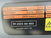 Compressor 100 liter olievrij - afbeelding 15 van  15