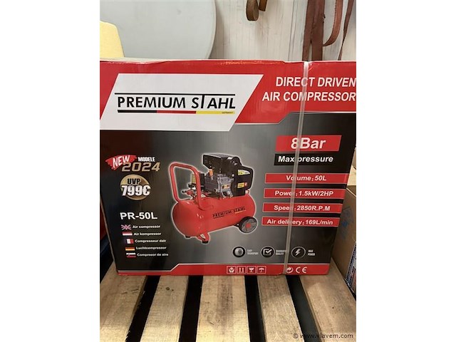 Compressor 50 liter - afbeelding 1 van  3
