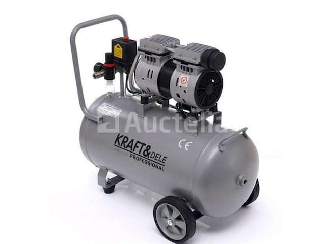 Compressor 50l stille olievrije 290l/min kd1396 - afbeelding 2 van  4