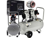 Compressor 50l stille olievrije 290l/min kd1396 - afbeelding 3 van  4