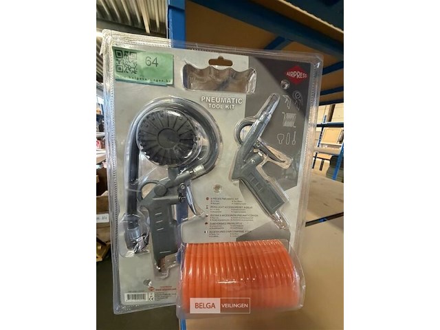 Compressor accessoiresset airpress - 6-delig - afbeelding 1 van  3