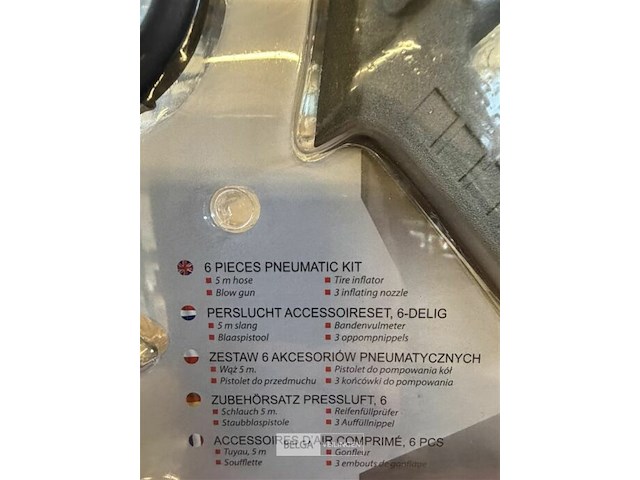 Compressor accessoiresset airpress - 6-delig - afbeelding 3 van  3