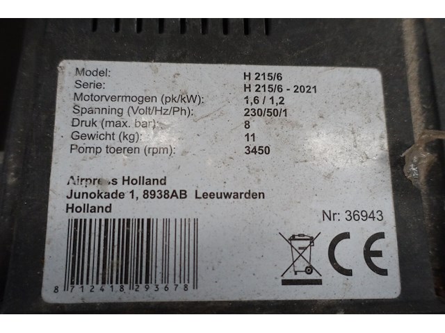 Compressor airpress - afbeelding 3 van  3