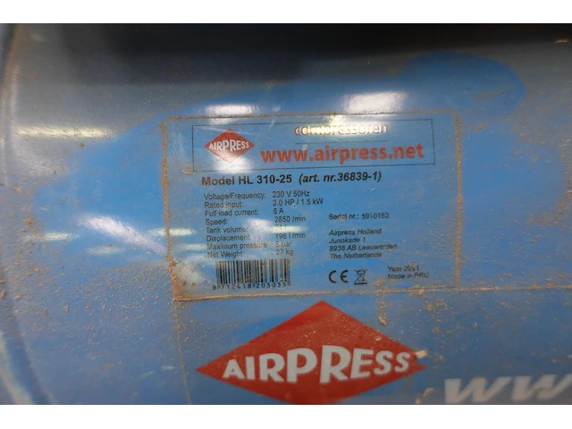 Compressor airpress - afbeelding 4 van  4