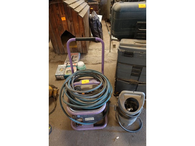 Compressor asam + zandstraalmachine - afbeelding 1 van  7