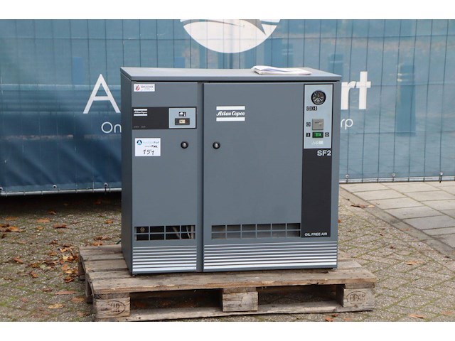 Compressor atlas copco sf 2 elektrisch 1995 - afbeelding 1 van  1