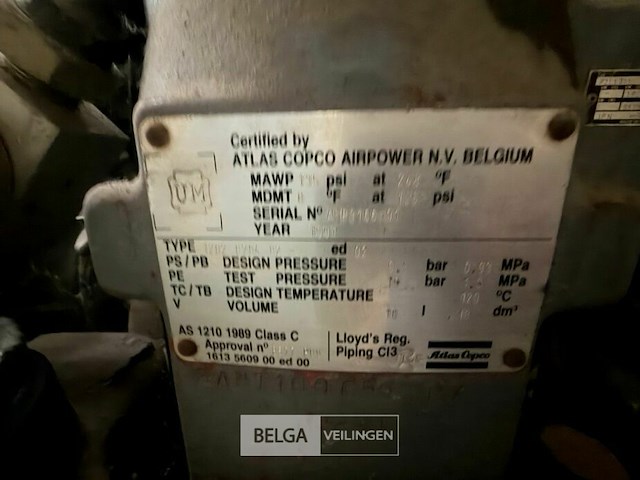 Compressor atlas copco - afbeelding 6 van  8