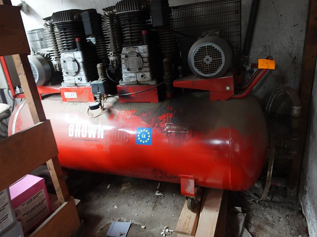 Compressor brown 500 & persluchtdroger airpress - afbeelding 1 van  7