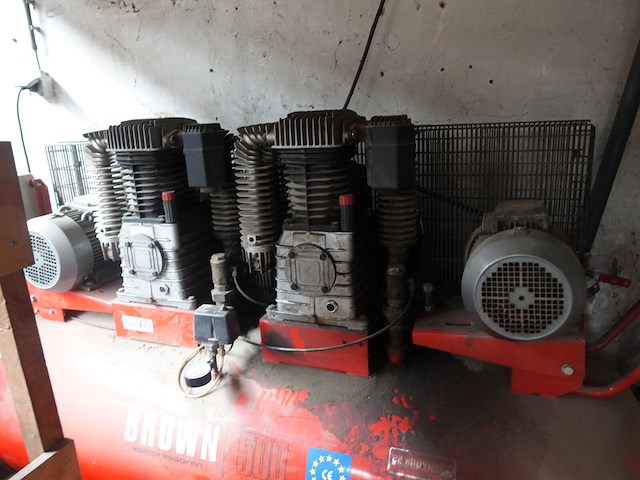 Compressor brown 500 & persluchtdroger airpress - afbeelding 2 van  7