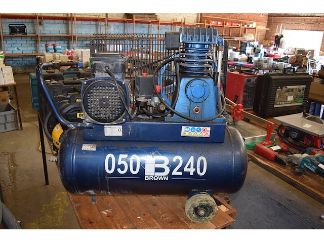Compressor brown 50l 10bar - afbeelding 1 van  11