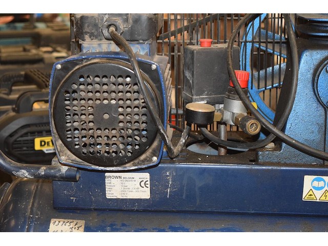 Compressor brown 50l 10bar - afbeelding 6 van  11