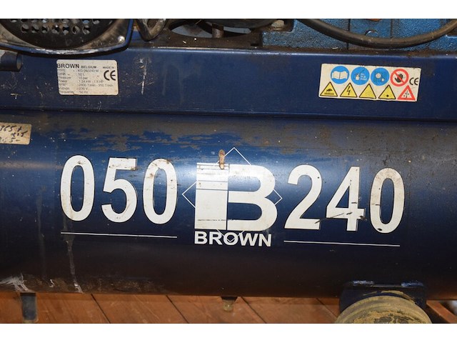 Compressor brown 50l 10bar - afbeelding 8 van  11