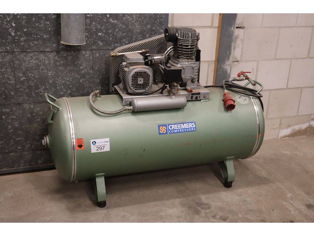 Compressor creemers cs 370 elektrisch 10bar 1995 - afbeelding 1 van  1