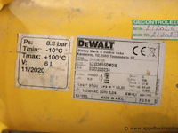 Compressor dewalt dpc6mrc-qs, 6ltr/8bar - afbeelding 2 van  3