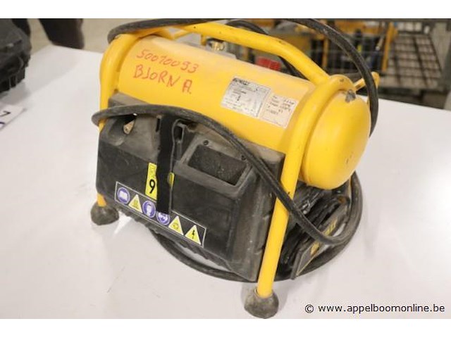 Compressor dewalt dpc6mrc-qs, 6ltr/8bar - afbeelding 4 van  4