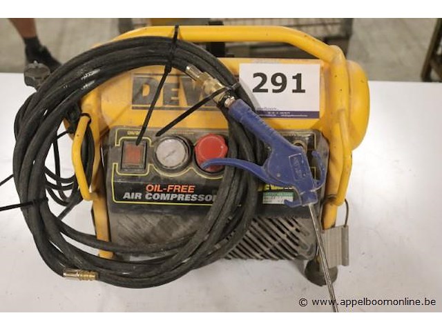 Compressor dewalt dpc6mrc-qs, 6ltr/8bar - afbeelding 1 van  4