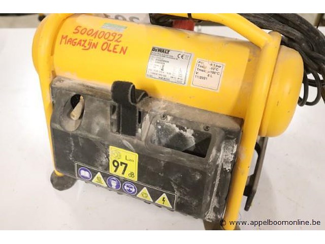Compressor dewalt dpc6mrc-qs, 6ltr/8bar - afbeelding 4 van  4