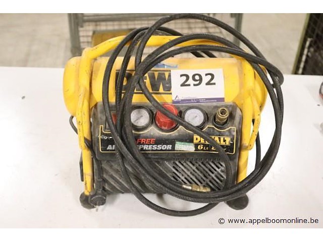 Compressor dewalt dpc6mrc-qs, 6ltr/8bar - afbeelding 1 van  4