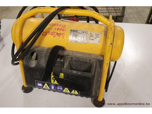 Compressor dewalt dpc6mrc-qs, 6ltr/8bar - afbeelding 4 van  4