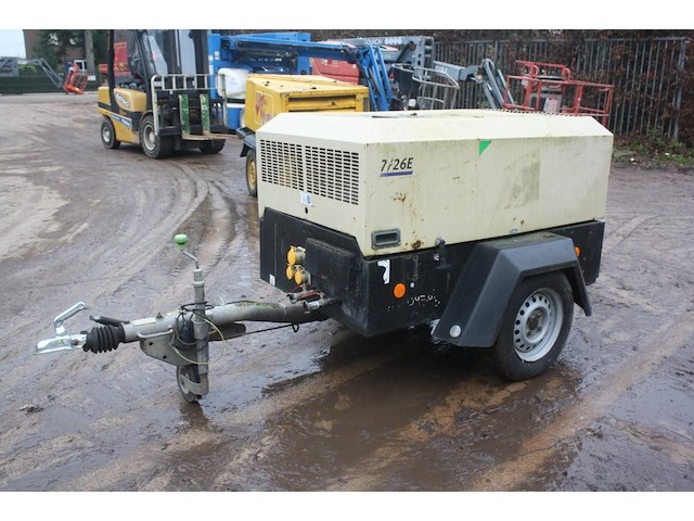 Compressor doosan 7-26e diesel 8bar 2017 - afbeelding 1 van  1