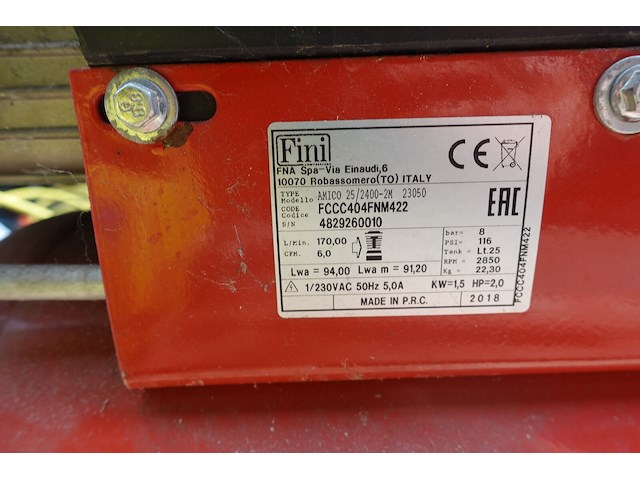 Compressor fini amico - afbeelding 2 van  2