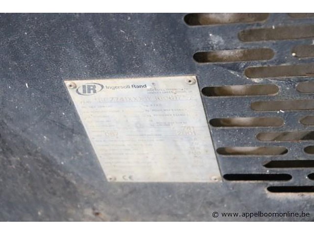 Compressor ingersol rand, sr nr sc7741xxx1y360617, bj 2001 - afbeelding 2 van  2