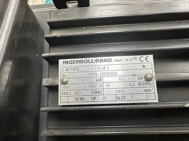 Compressor ingersoll rand aeolus t30 - afbeelding 10 van  13