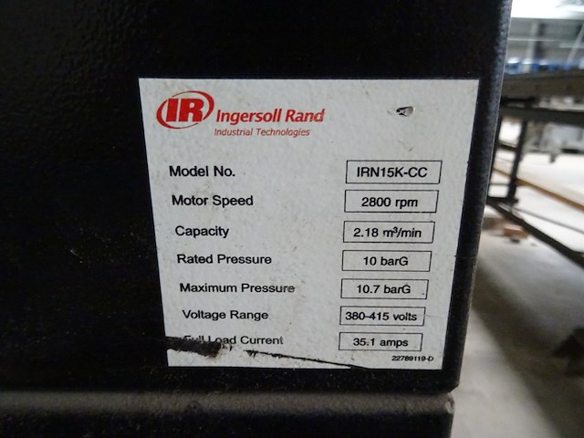 Compressor ingersoll rand - afbeelding 4 van  9